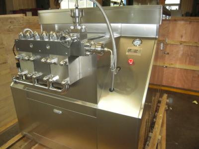 China Small Capacity Dairy Homogenizer For Food And Drink Enzymes 500 L/H for sale