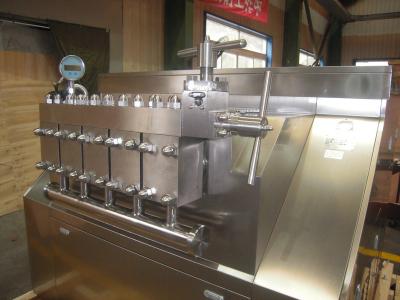 China Energy Saving Two Stage Homogenizer For Ice Cream Production 37 KW for sale