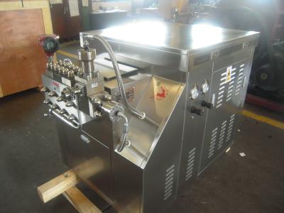 China Hydraulic Milk Processing Two Stage Homogenizer 500L/H for sale