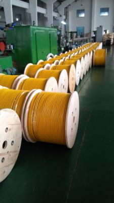 Chine Armature externe ignifuge coaxiale de liaison souterraine de PVC du câble SLYWV de conducteur perméable à vendre