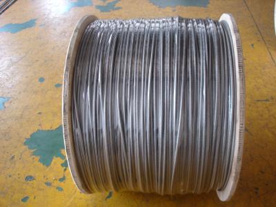 China Cable coaxial del ohmio RG11 del conductor 75 de CCS con la chaqueta y el alambre estabilizados ULTRAVIOLETA de la aleación de aluminio en venta