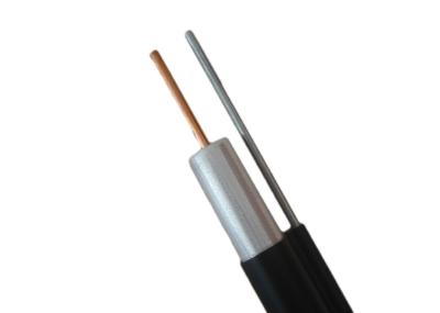 China PE Jacket CATV Welded Trunk Coaxial Cable QR412 Floodant Compound Distribution Cable for sale