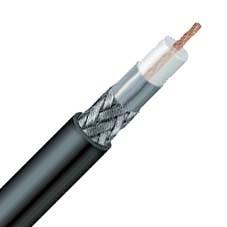 China 12D-FB cable coaxial con la chaqueta del PE, cable trenzado de 50 ohmios para el sistema de las telecomunicaciones de 3G G/M CDMA en venta
