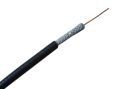 Chine Câble coaxial de liaison de bouclier de quadruple de CATV RG59 jonction de câble coaxial de 75 ohms à vendre