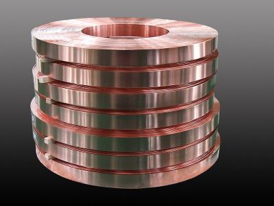 China Flexible Cable Copper Strips / Copper Foil For Electronic Parts for sale