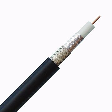 China Cable coaxial desnudo del cobre 7D-FB, chaqueta de PVC cable de 50 ohmios para el sistema de telecomunicación de CDMA en venta
