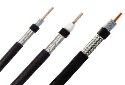 China Cable trenzado de 50 ohmios con los cables coaxiales flexibles de la chaqueta de PVC 400 para la comunicación en venta