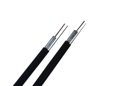 Chine Type UV de la veste RG de Stablized câble RG11 coaxial de liaison de haute qualité de câble coaxial de liaison de CATV avec le messager à vendre