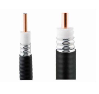 China Cable de alimentación permeable de acoplamiento para las estaciones de metro, 1-5/8 pulgadas de tubo de cobre de la hélice que irradia el cable en venta