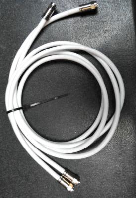 Chine Inondant le connecteur d'intérieur composé ROSH de la veste de PVC du câble RG6 coaxial de liaison F conforme à vendre