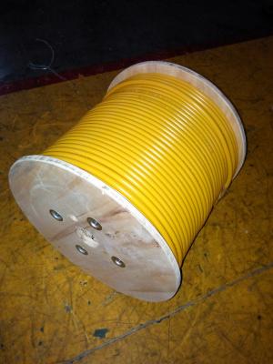 China Cable coaxial en los míos, chaqueta ignífuga del alimentador permeable del VHF de 75 ohmios en venta