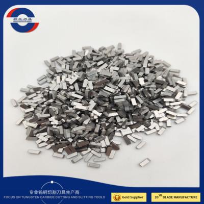 China Circular Carbide Cutting Teeth Wood Stone cemented carbide tips for sale