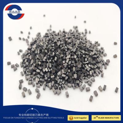 China YG6 YG8 Circular Saw Tips Tungsten Carbide Teeth HRA92 Cermet for sale