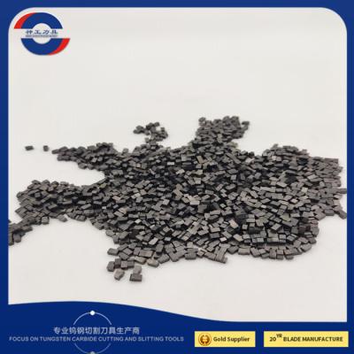 China ISO18001 Carbide Tip Inserts 6.0x2.0x2.8 Silver Tungsten Carbide Tipped Tools for sale