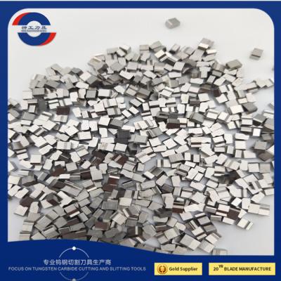 China 4.5X2.6X2.3 Circular Saw Tips Tungsten Carbide Tipped Lathe Tools for sale