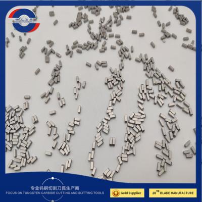 China Metal Sheet Carbide Cutting Teeth HRa93 Carbide Milling Tips for sale
