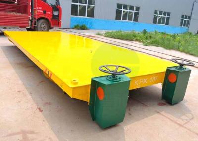 China Shipyard Steel Rod Transport Battery Operated Motorized Transfer Car On Railroad for sale