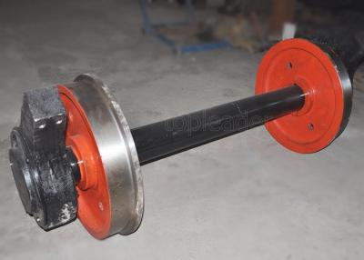 China Carbon steel foundry cooling line rail wheel freight wagon wheel for sale