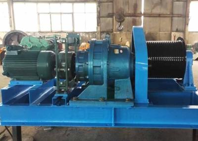 China Heavy Duty 20 Ton 25 Ton Material Lifting Diesel Engine Powered Steel Wire Rope Winch for sale
