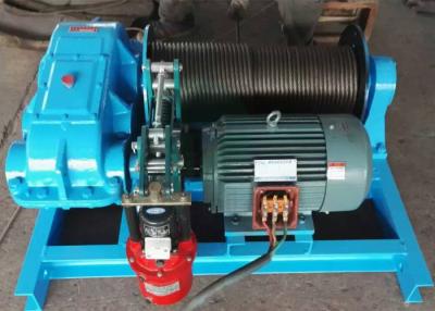 China High Performance Moterized Shipyard Use Electric Power Source Cable Pulling Winch 10 Ton 15 Tons for sale