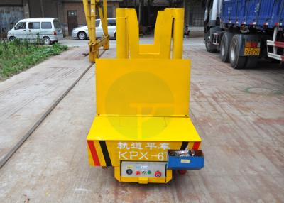 China 50t Hydraulic Lifting Battery Power Scrap Transfer Cart With Dumping Device for sale