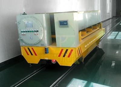 China Metal industrial electric rail turntable handling wagon for steel plate or matel coils for sale