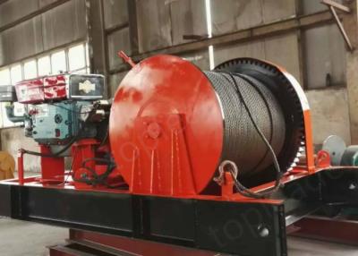 China 5t diesel winch wide application in Africa construction industry for sale