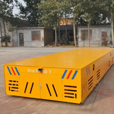 China Self-Propelled Explosion Proof Battery Operated Trackless Transfer Car for sale