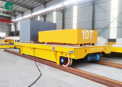 China Towed Cable Rail Transfer Electric Transport Trolley en venta