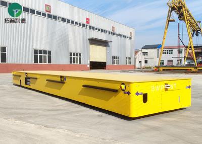 China Flatbed Trackless Electric Trailer Mover 35 Tons en venta