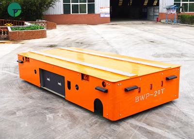 China Factory 15t Equipment Battery Power Steering Electric Transfer Cart en venta