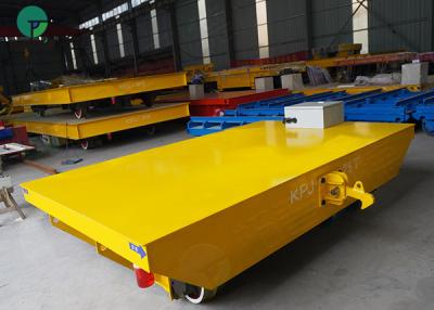 China Towed Cable Electric Motorized Cart Moving On Rails en venta