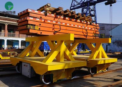 China Flatbed Transfer Heavy Load Industrial Trolleys en venta