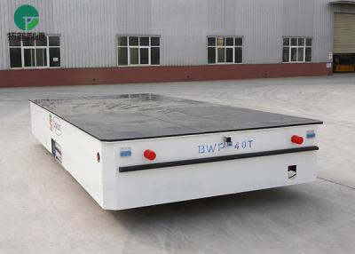 China 20Tons Warehouse Steerable Trackless Electric Transfer Cart en venta