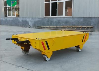 China 5t manual rail transfer cart with hand braking for industrial material handling for sale