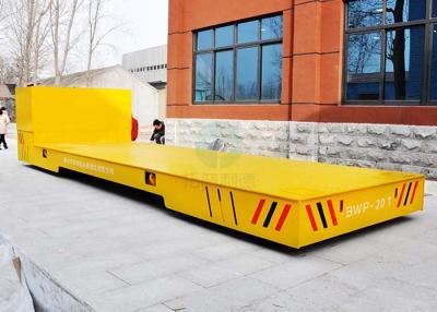 China 20 T Electric Flat Carriage Trackless With Operation Platform For Australia Power Industry for sale