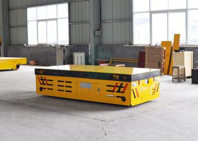 China 20t Steerable Transfer Carriage Running On Concrete Floor For India Steel Plant Handling for sale