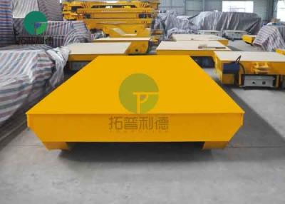 China Heavy Load Sinter Plant Die Block Transfer Rail Steel Billet Motorized Wagon Transport Platform for sale