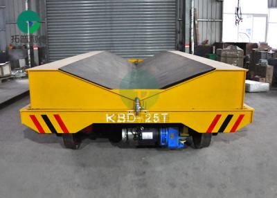China Electric Factory V-Deck Frame Rail Transfer Coil Car 20 Ton Capacity en venta