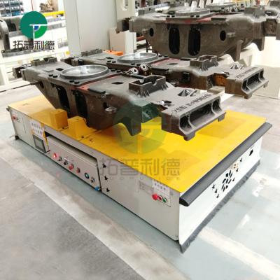 China Automated warehouse magnetic navigation battery AGV handling robot for sale