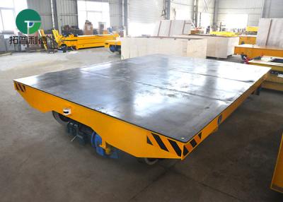 China Factory large ton cargo traveling on rail cable powered transfer carts for sale