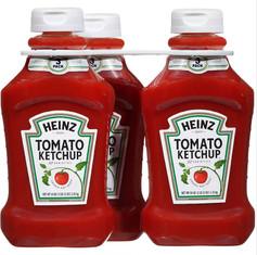 China BOPP Tomato Ketchup Bottle Sticker Labels Waterproof digital Printing for sale