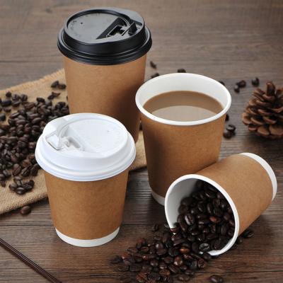 China Hot Drink Disposable Food Packaging Paper Takeaway Coffee Cups for Milk tea 24oz for sale
