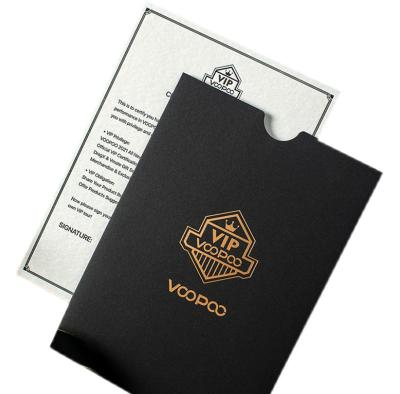 China C6 B6 Luxury Black Business Invitation Gift Card Envelopes Design For Company Anniversary for sale
