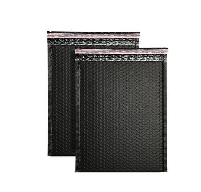 Китай Матовый черный полиэтиленовый пакет-конверт из алюминиевой фольги для доставки пузырчатых почтовых ящиков 6x9 продается