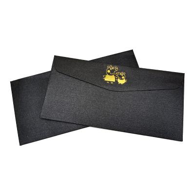 China Gold Outline Foil Gold Business Wedding Foil Foil Envelopes For Budget Funds card for sale
