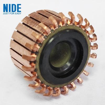 China Customized 24P Electrical DC Motor Commutator 10 X 28 X 19mm for sale