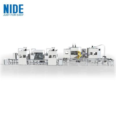 China Full Automatic Three Phase Stator Production Line 30 - 120mm for sale