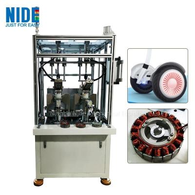 China 2 Stations Wheel Hub Motor Winding Machine Automatic Self Balance Scooter for sale