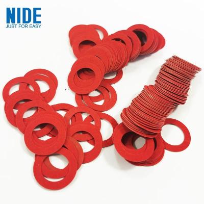 China OEM Vulcanized Paper Insulation Red Steel Paper Gasket for sale